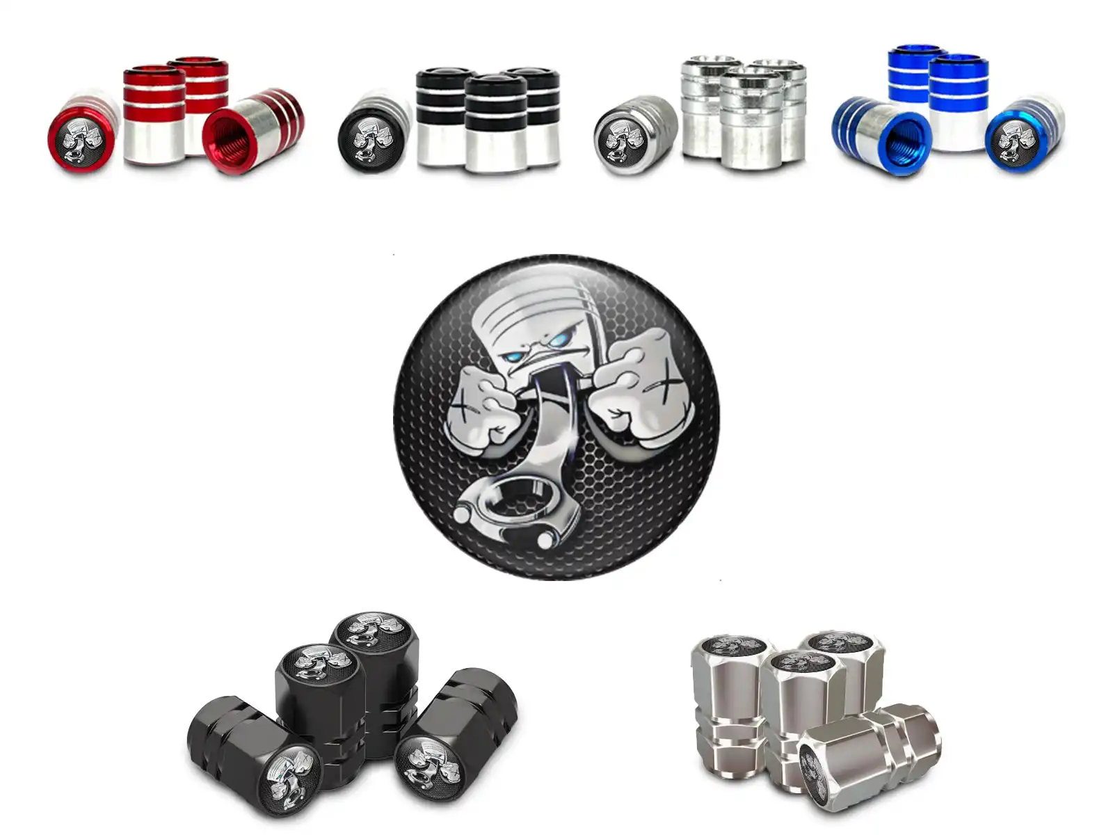 Valve Stem Caps for Motorcycle Keen